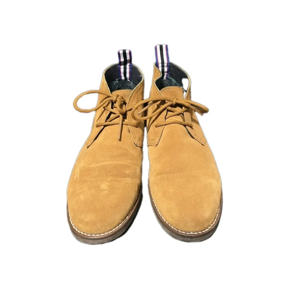Tommy Hilfiger‎ Designer Chukka Ankle Shoes Boots Mens Size 8 Unisex Lace Up
